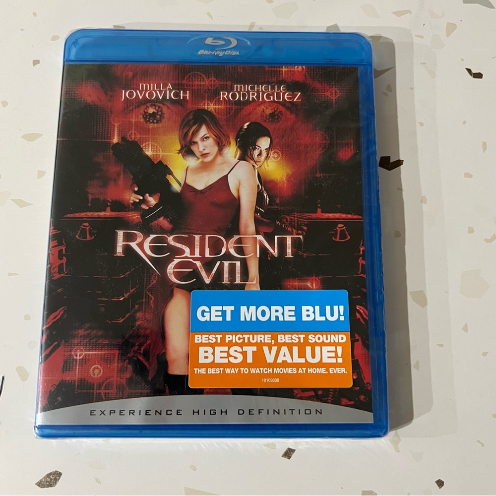 Resident Evil Blu-ray Disc New in Wrap Special Features